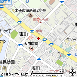 安喜吉 米子駅前店周辺の地図