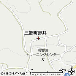 岐阜県恵那市三郷町野井1359周辺の地図
