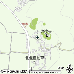 兵庫県養父市八鹿町坂本116周辺の地図