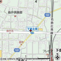 岐阜県可児市下恵土1023周辺の地図