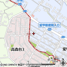 神奈川県厚木市愛甲西2丁目23-10周辺の地図