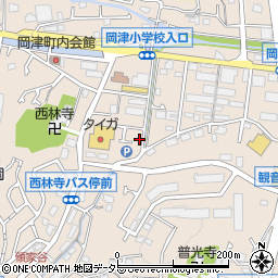 神奈川県横浜市泉区岡津町225周辺の地図