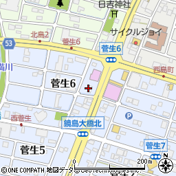 株式会社生活住救便周辺の地図