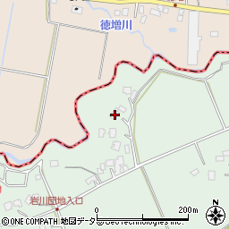 千葉県長生郡長南町岩川537周辺の地図