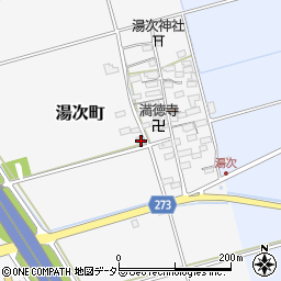 滋賀県長浜市湯次町220周辺の地図