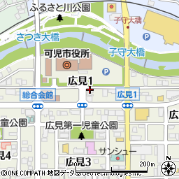 司法書士田中事務所周辺の地図