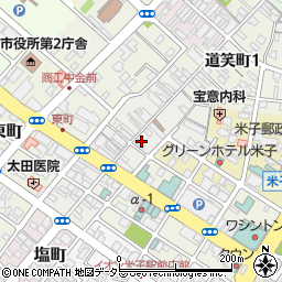 鳥取県米子市日野町165周辺の地図