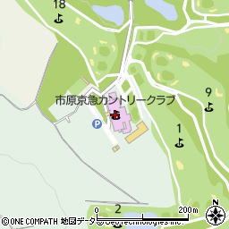 市原京急カントリークラブ周辺の地図