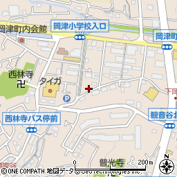 神奈川県横浜市泉区岡津町167周辺の地図