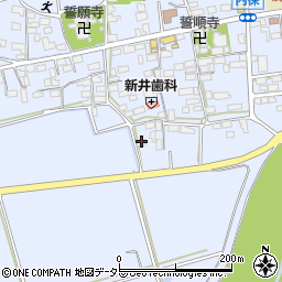 滋賀県長浜市内保町1434周辺の地図