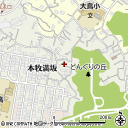 神奈川県横浜市中区本牧満坂172周辺の地図