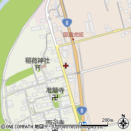 滋賀県長浜市月ヶ瀬町274周辺の地図