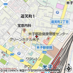 鳥取県米子市万能町81周辺の地図