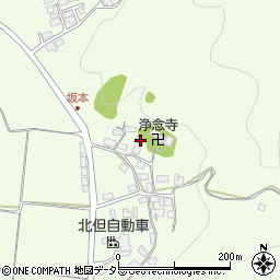 兵庫県養父市八鹿町坂本114周辺の地図