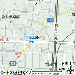 岐阜県可児市下恵土1022周辺の地図