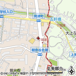 神奈川県横浜市泉区岡津町132周辺の地図