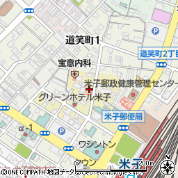 鳥取県米子市万能町9周辺の地図