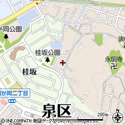 神奈川県横浜市泉区岡津町1734周辺の地図