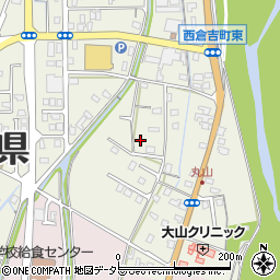 鳥取県倉吉市丸山町576-1周辺の地図