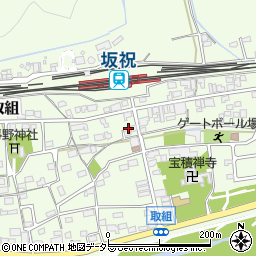 岐阜県加茂郡坂祝町取組373周辺の地図
