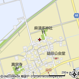 滋賀県長浜市益田町792周辺の地図