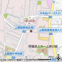 神奈川県横浜市泉区上飯田町2112-4周辺の地図