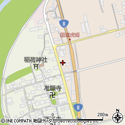 滋賀県長浜市月ヶ瀬町723周辺の地図