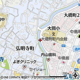 【イメージフォトブック】大岡川プロムナード周辺の地図