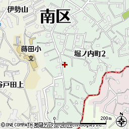 アビタシオンＭ堀ノ内Ｈ棟周辺の地図