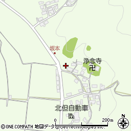 兵庫県養父市八鹿町坂本104周辺の地図