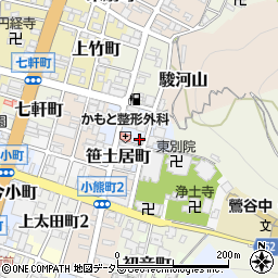 堀江和裁教室周辺の地図