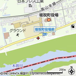 岐阜県加茂郡坂祝町取組25周辺の地図