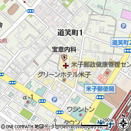 鳥取県米子市万能町23周辺の地図