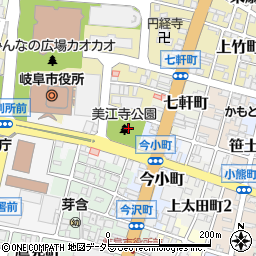 美江寺公園周辺の地図