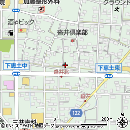 岐阜県可児市下恵土1087周辺の地図