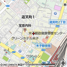 鳥取県米子市万能町82周辺の地図