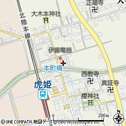 滋賀県長浜市大寺町655周辺の地図