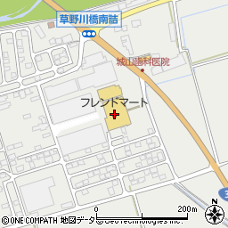 滋賀銀行フレンドマート浅井店 ＡＴＭ周辺の地図