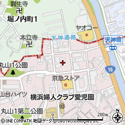 シニアフォレスト 横浜磯子周辺の地図