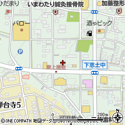 ローソン可児下恵土店周辺の地図