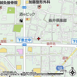 岐阜県可児市下恵土849-12周辺の地図