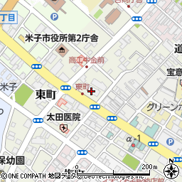 鳥取県中小企業労働相談所　みなくる米子周辺の地図
