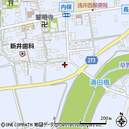 滋賀県長浜市内保町1099周辺の地図