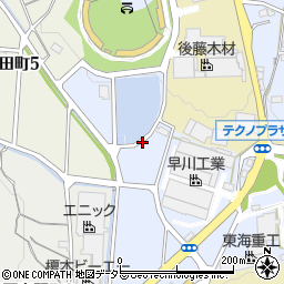 岐阜県各務原市須衛町周辺の地図