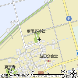 滋賀県長浜市益田町794周辺の地図