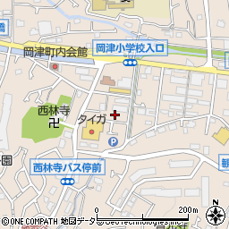 神奈川県横浜市泉区岡津町196周辺の地図