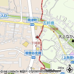 神奈川県横浜市泉区岡津町134周辺の地図
