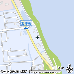 滋賀県高島市今津町北仰1周辺の地図