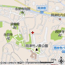 神奈川県横浜市泉区岡津町1517周辺の地図