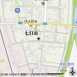 京都府舞鶴市七日市134-2周辺の地図